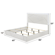 Esther Queen Bed w/LED - BD05882Q