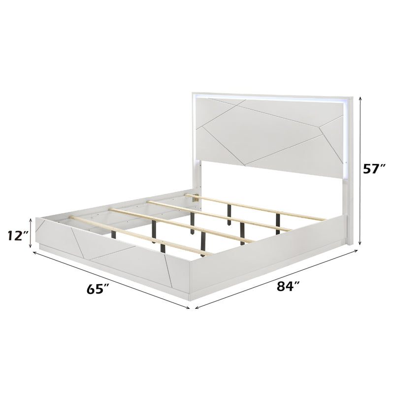 Esther Queen Bed w/LED - BD05882Q