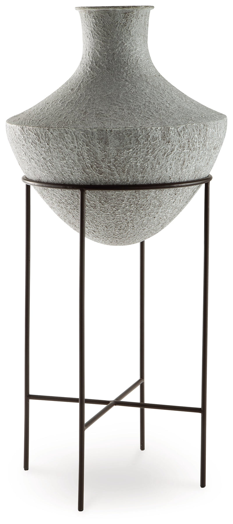 Estonbank Distressed Cream Vase - A2000748