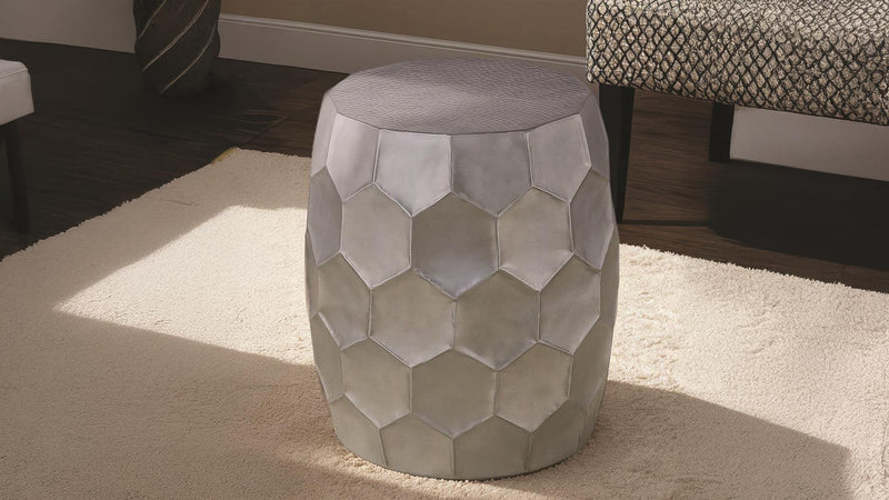 ET-101-30-18 END Table Silver - ET-101-30-18 END Table Silver