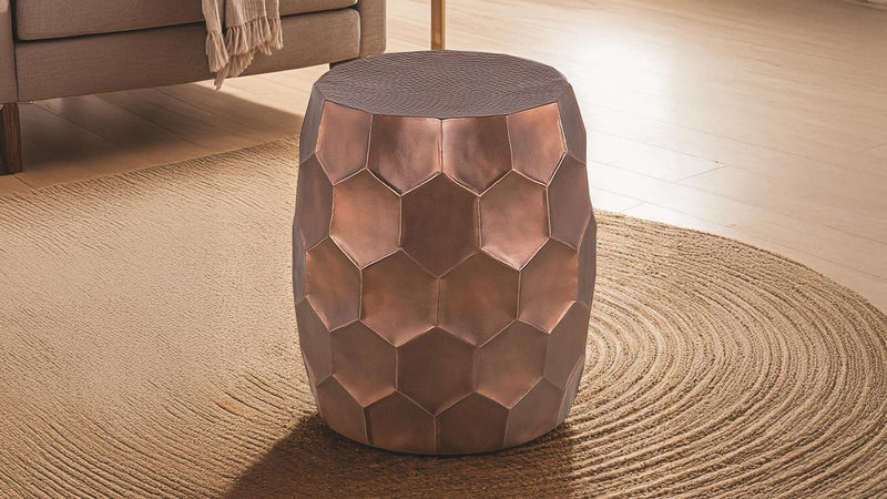 ET-101-45-18 END Table Copper - ET-101-45-18 END Table Copper