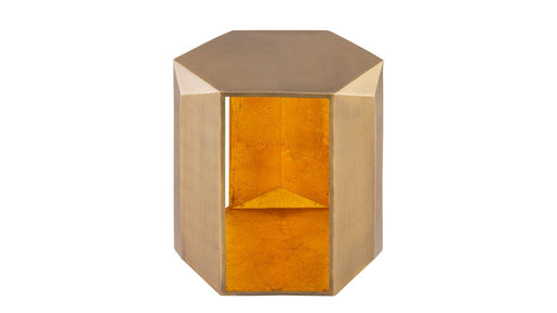 ET-529 End Table Gold - ET-529 End Table Gold