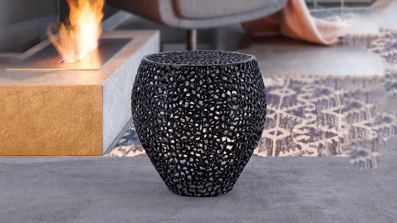 ET3403-18 Side Table Black - ET3403-18 Side Table Black