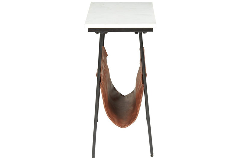 Etanbury Brown/Black/White Accent Table - Gate FurnitureTable