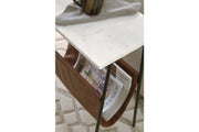 Etanbury Brown/Black/White Accent Table - Gate FurnitureTable