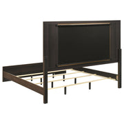 Etienne 4-piece Eastern King Bedroom Set Walnut - 225121KE-S4