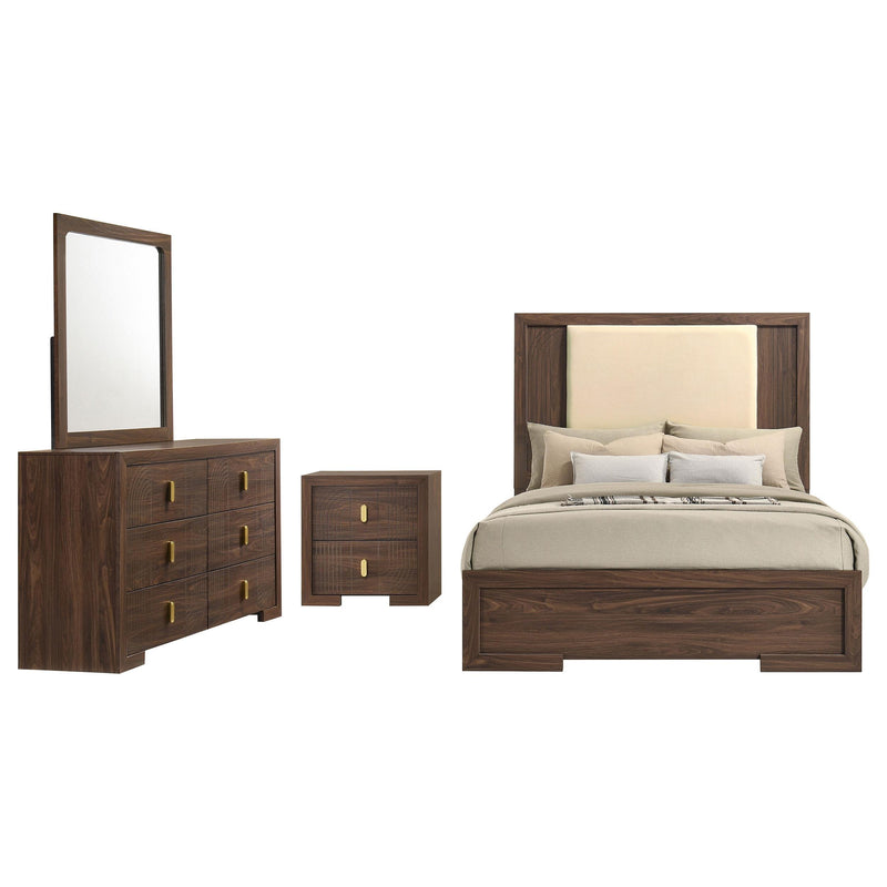 Etienne 4-piece Queen Bedroom Set Walnut - 225121Q-S4