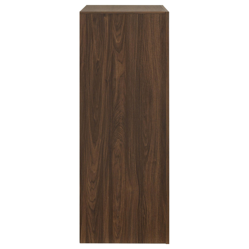 Etienne 5-drawer Bedroom Chest of Drawers Walnut - 225125