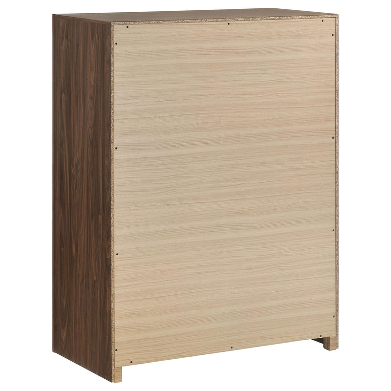 Etienne 5-piece Full Bedroom Set Walnut - 225121F-S5