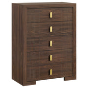 Etienne 5-piece Queen Bedroom Set Walnut - 225121Q-S5