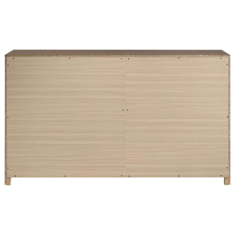 Etienne 6-drawer Bedroom Dresser Walnut - 225123
