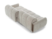 Etro Convertible 4 Seat Sofa in Cream - 200-ELI-ETR-SAVY-11-4