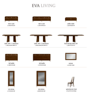 Eva 4 Door Buffet - i39831 - Gate Furniture