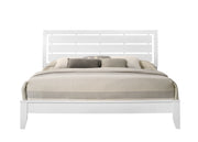Evan White King Panel Bed - Gate FurnitureKing Bed