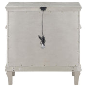 Evangeline 3-drawer Nightstand Silver Oak - 223392