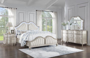 Evangeline 4-piece Eastern King Bedroom Set Silver Oak - 223391KE-S4