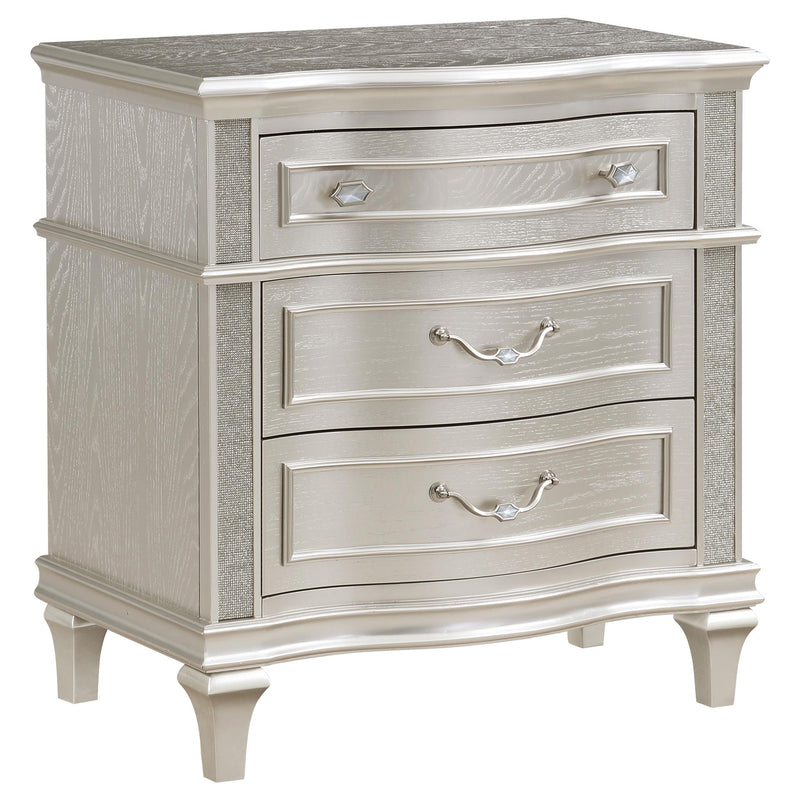 Evangeline 4-piece Queen Bedroom Set Silver Oak - 223391Q-S4