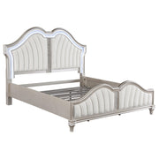 Evangeline 5-piece Eastern King Bedroom Set Silver Oak - 223391KE-S5