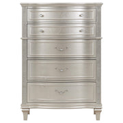 Evangeline 6-drawer Bedroom Chest Silver Oak - 223395
