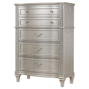 Evangeline 6-drawer Bedroom Chest Silver Oak - 223395