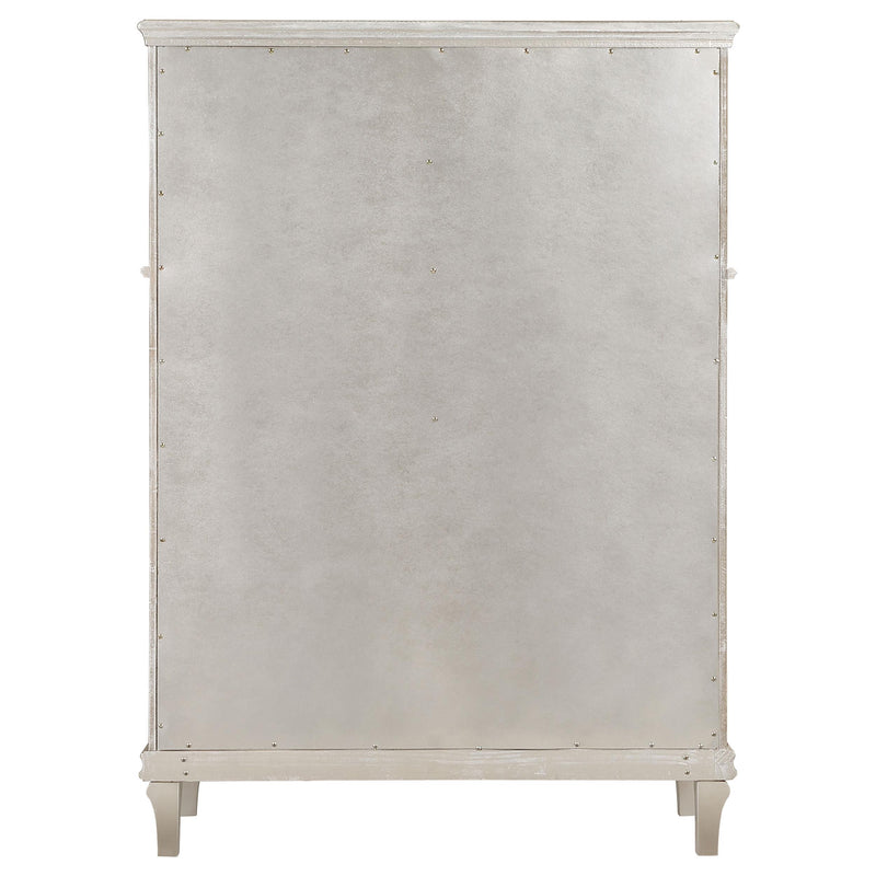 Evangeline 6-drawer Bedroom Chest Silver Oak - 223395