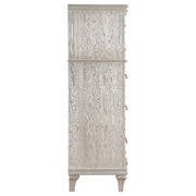 Evangeline 6-drawer Bedroom Chest Silver Oak - 223395