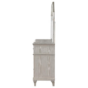 Evangeline 9-drawer Dresser with Mirror Silver Oak - 223393M