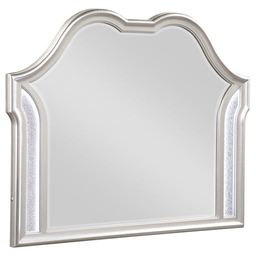 Evangeline Dresser Mirror Silver Oak - 223394