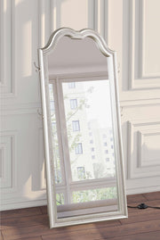 Evangeline Full Length LED Light Floor Mirror Silver Oak - 223400