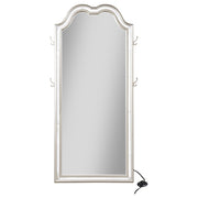 Evangeline Full Length LED Light Floor Mirror Silver Oak - 223400