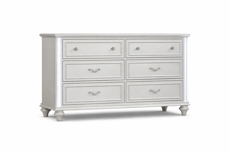Evangeline White Dresser - EVANGELINE-WH-DR