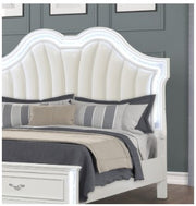 Evangeline White Queen 4 Piece - EVANGELINE-WT-Q-4PC
