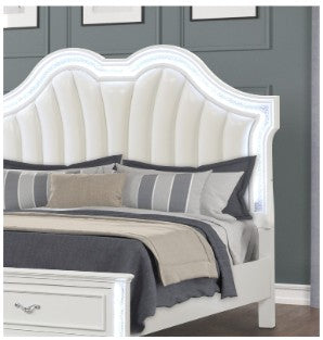 Evangeline White Queen 4 Piece - EVANGELINE-WT-Q-4PC