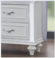 Evangeline White Queen 4 Piece - EVANGELINE-WT-Q-4PC