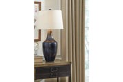 Evania Indigo Table Lamp - Gate FurnitureTable Lamp