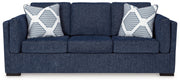 Evansley Navy Living Room Set - Gate FurnitureLiving Room Set