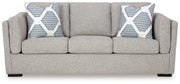 Evansley Sofa, Loveseat, Chair and Ottoman in Pewter - PKG019301