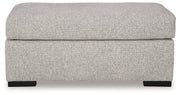 Evansley Sofa, Loveseat, Chair and Ottoman in Pewter - PKG019301