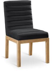 Evelyn Velvet Upholstered Dining Chair in Black - 901Black-C
