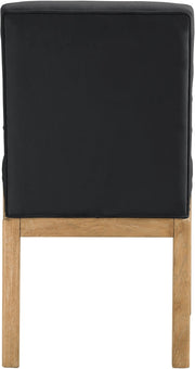 Evelyn Velvet Upholstered Dining Chair in Black - 901Black-C