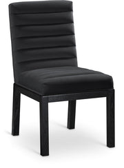 Evelyn Velvet Upholstered Dining Chair in Black - 902Black-C