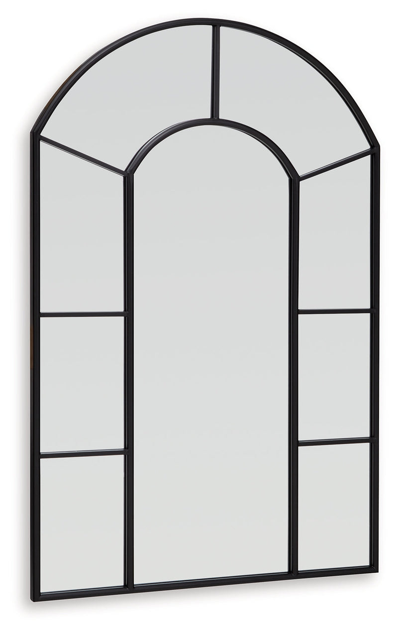 Evengton Black Accent Mirror - A8010319