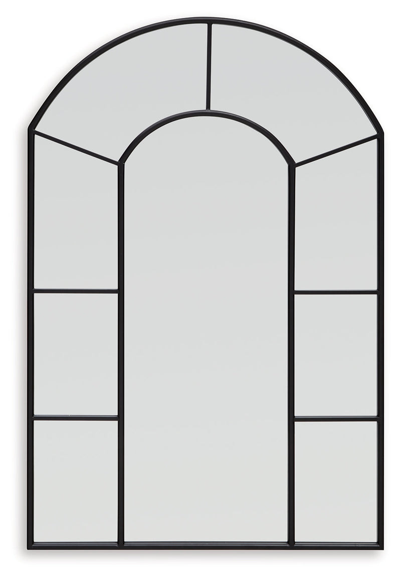 Evengton Black Accent Mirror - A8010319