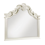 Ever Champagne Mirrored Upholstered Panel Bedroom Set - Gate FurnitureBedroom Set