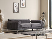 Everest 3-pieces (Sofa & Loveseat & Chair) Livingroom Set Grey in Grey - 101-EVE-LUP15-321