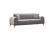 Everest 3-pieces (Sofa & Loveseat & Chair) Livingroom Set Light Grey in Light Grey - 101-EVE-LUP18-321