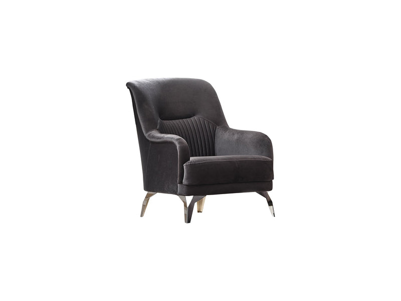 Everest Chair Grey in Light Grey - 101-EVE-LUP15-B