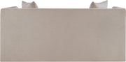 Everett 67" Chenille Fabric Upholstered Loveseat in Beige - 44068Beige-L