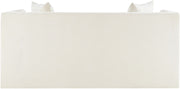 Everett 67" Chenille Fabric Upholstered Loveseat in Cream - 44068Cream-L