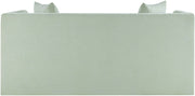 Everett 67" Chenille Fabric Upholstered Loveseat in Mint - 44068Mint-L